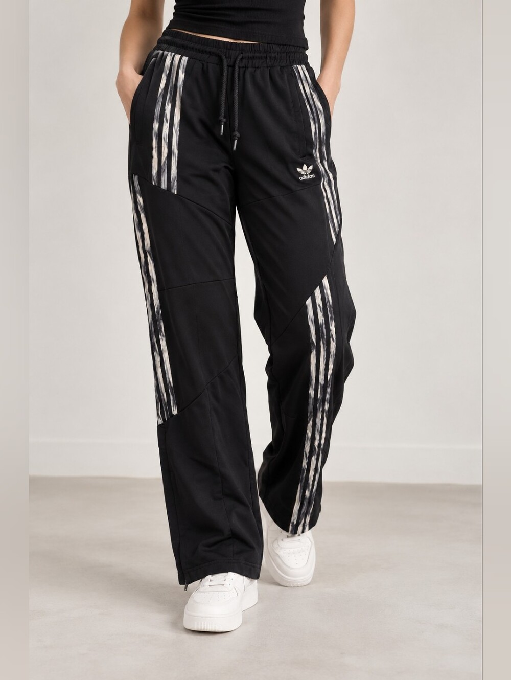Adidas Originals x Daniëlle Cathari Black Deconstructed Track Pants Size S